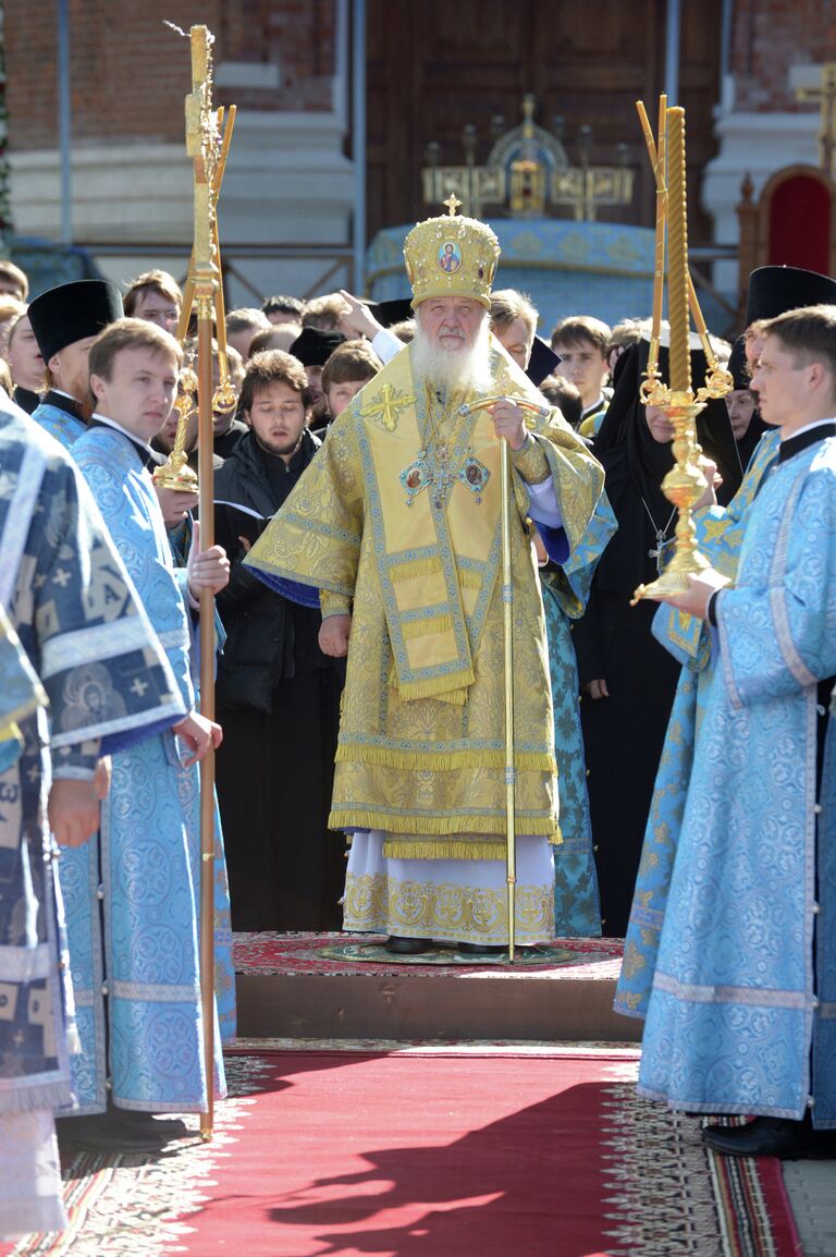 Патриаршее служение на Бородинском поле