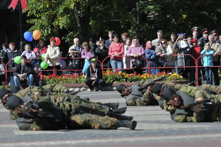 Празднование 60-летия подмосковного города Железнодорожный