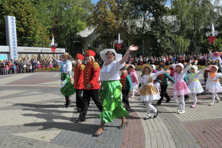 Празднование 60-летия подмосковного города Железнодорожный