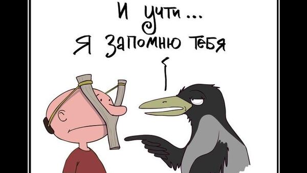 Ворона не злая. Но память у нее хорошая Ворона не злая. Но память у нее хорошая