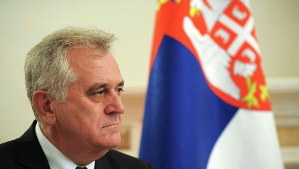Президент Республики Сербия Томислав Николич. Архивное фото