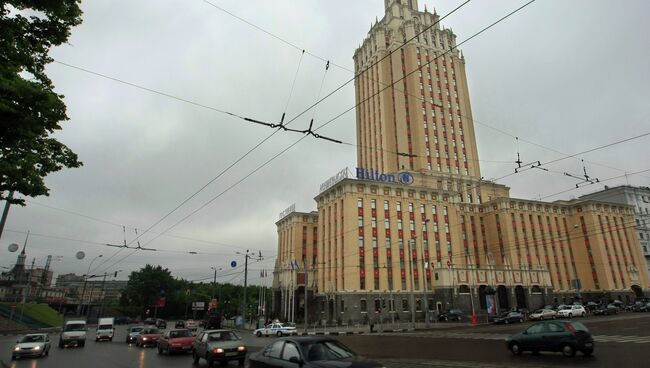 Отель Хилтон Москоу Ленинградская. Архивное фото