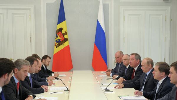 Российско-молдавские переговоры. Архивное фото