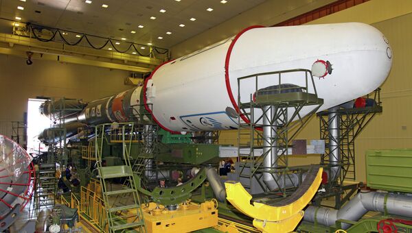 Ракета космического назначения Союз-2.1а. Архивное фото