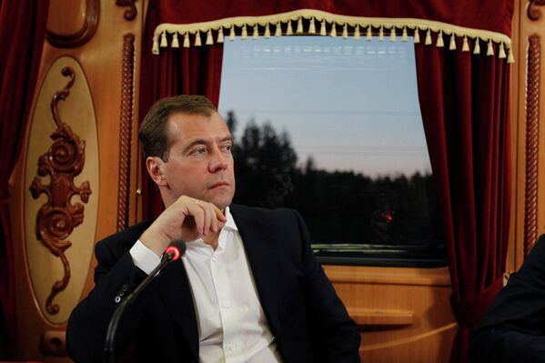 Рабочая поездка Д.Медведева в Сибирский федеральный округ