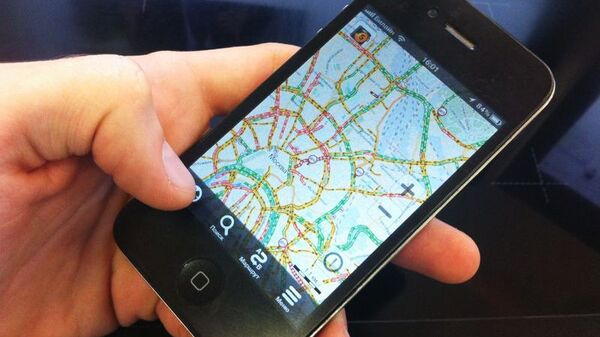 Приложение Яндекс.Карты для iPhone. Архивное фото