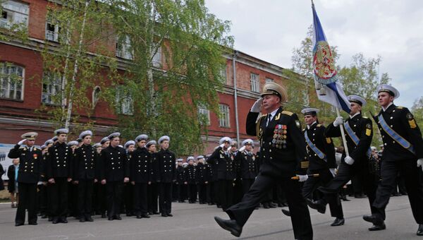 Россия Кронштадт Кронштадтский морской кадетский корпус кадеты
