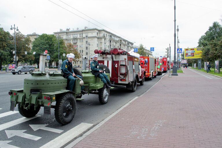 День открытых дверей в пожарной части Петербург