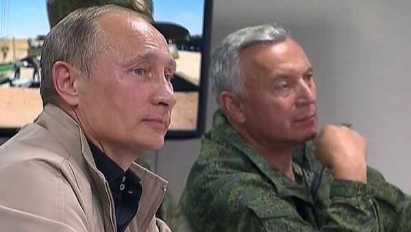 Путин на Кавказе-2012 увидел, как расстреливают десант неприятеля 