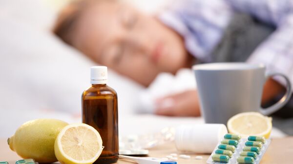 Лекарства, принимаемые во время гриппа и простуды.