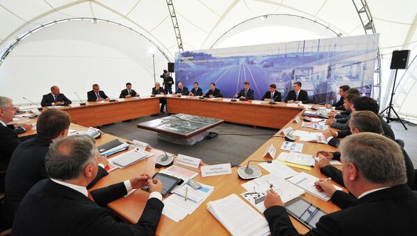 Д.Медведев провел совещание по развитию транспортного комплекса
