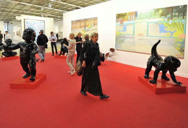 Открытие ярмарки современного искусства Арт-Москва