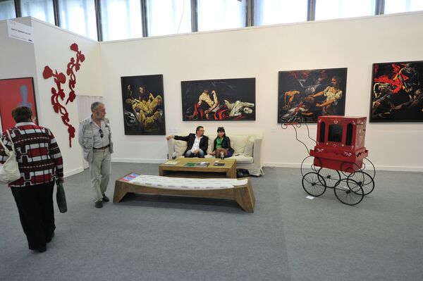 Открытие ярмарки современного искусства Арт-Москва