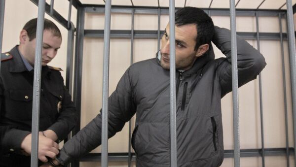 Бахтияр Алиев, подозреваемый в причинении смерти байкеру в Подмосковье, архивное фото