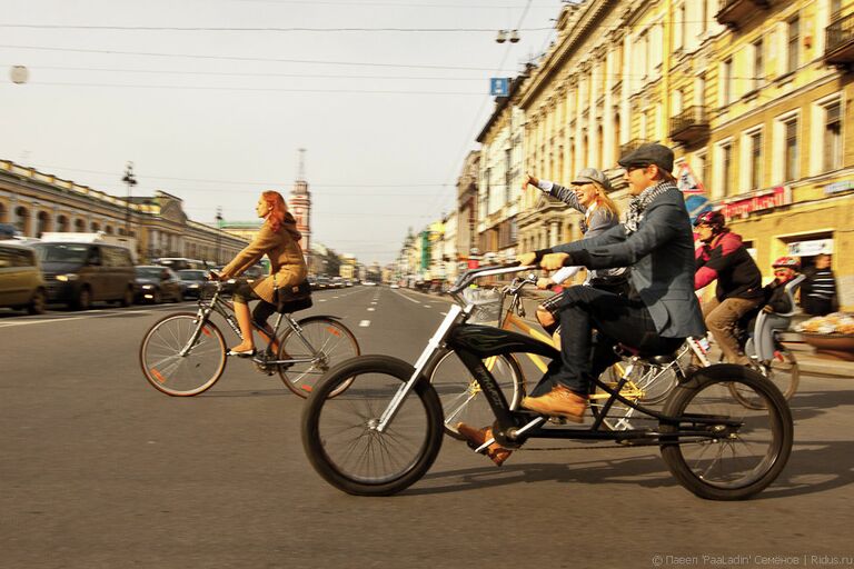 Твидовый велопробег  Санкт-Петербург