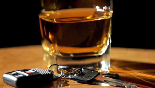 Алкоголь и ключи от машины
