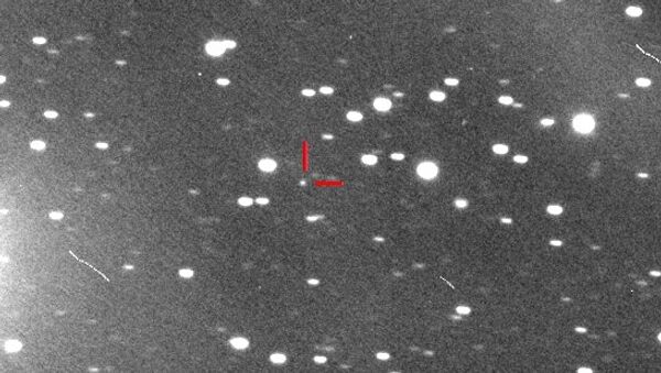 Комета C/2012 S1 (ISON) на снимке с итальянской обсерватории