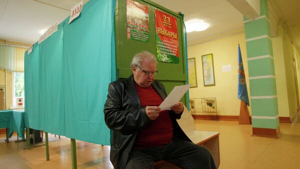 Выборы в Белоруссии. Архивное фото