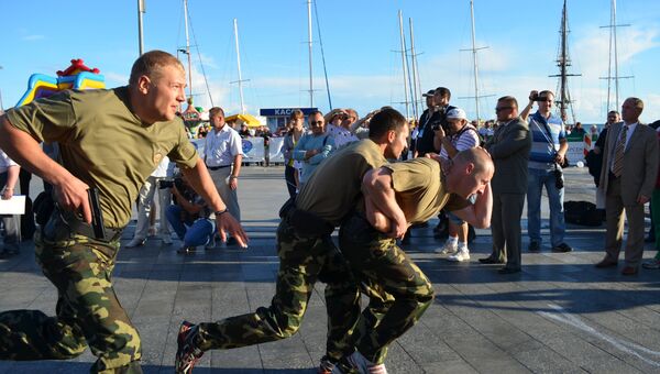 В Ялте прошли соревнования среди телохранителей
