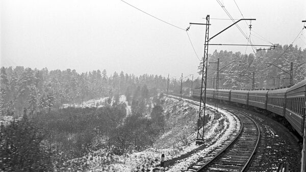 Железная дорога. Архивное фото