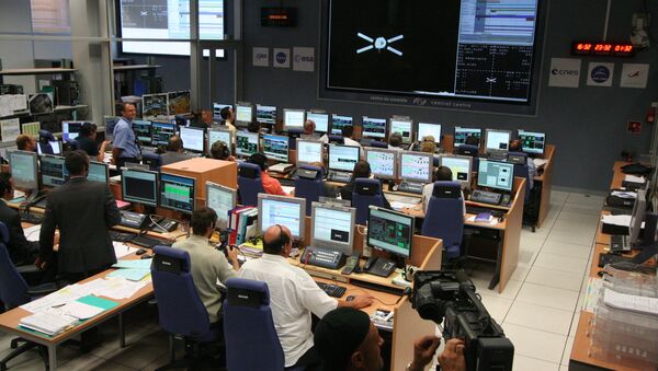 Европейский центр управления космическими полётами. Архивное фото