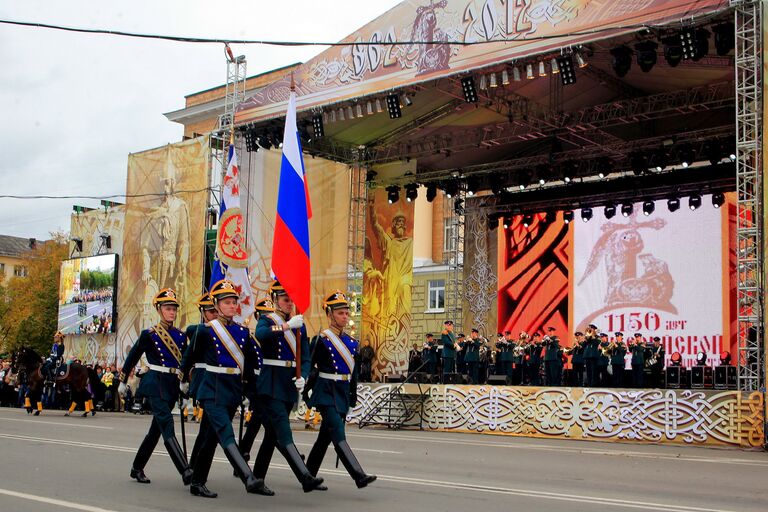 Празднование 1150-летия зарождения российской государственности в Великом Новгороде 