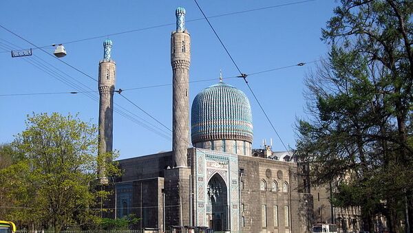 Санкт-Петербургская соборная мечеть. Архивное фото