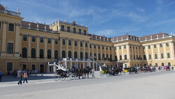 Вена Австрия Шенбрун дворец