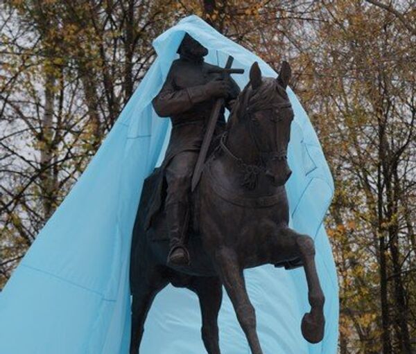 Памятник полководцу Федору Боборыкину установлен в Кинешме