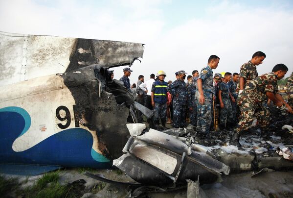 Крушение пассажирского самолета в Непале