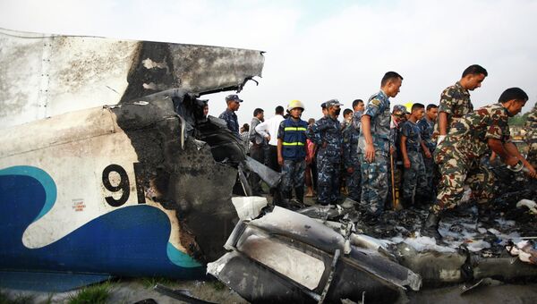 Крушение пассажирского самолета в Непале