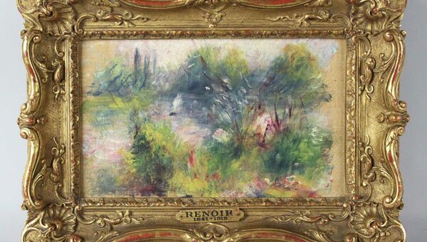 Картина Огюста Ренуара Пейзаж на берегу Сены