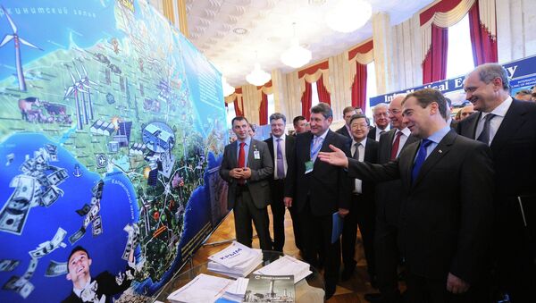 Д.Медведев на форуме Ялтинские деловые встречи