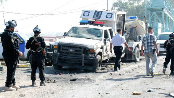 На месте теракта в иракском городе Эль-Кут