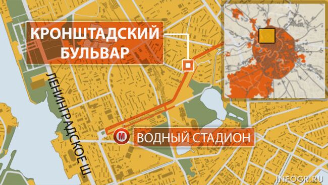 Кронштадсткий бульвар в Москве