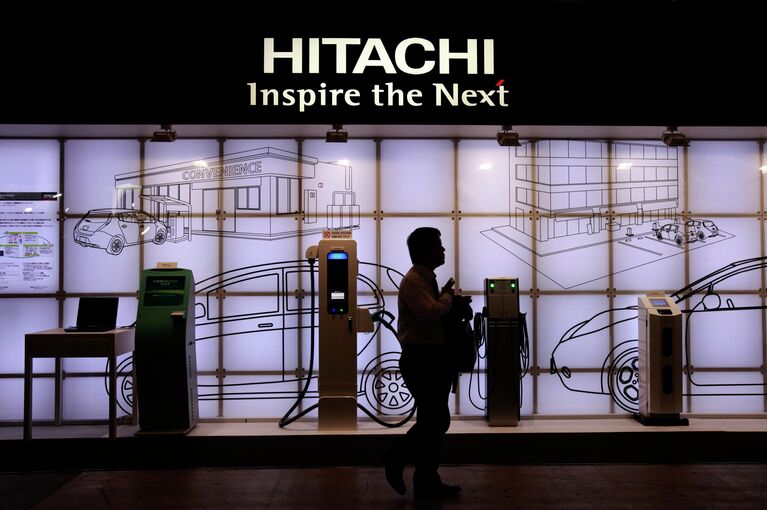 Стенд компании Hitachi на выставке CEATEC JAPAN 2012 Electronics Show