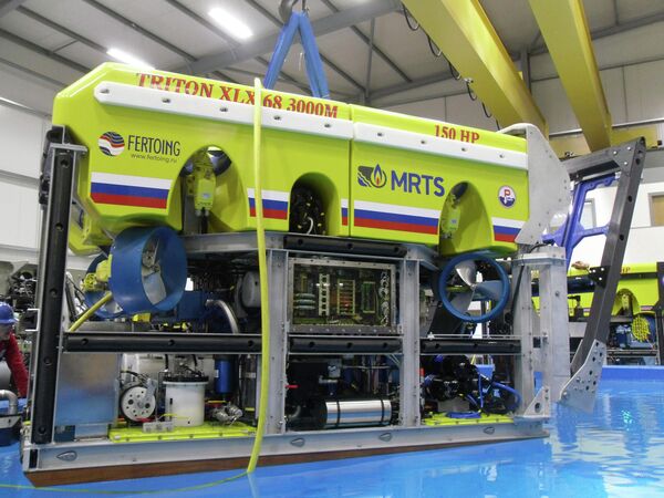 Телеуправляемый подводный аппарат рабочего класса «TRITON XLX 150»