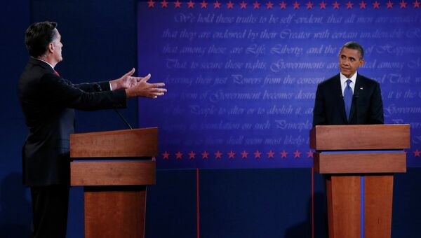 Первые предвыборные дебаты Барака Обамы и Митта Ромни