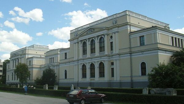 Здание национального музея Боснии и Герцеговины в Сараево