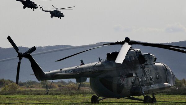 Вертолеты Ми-8 АМТШ. Архив