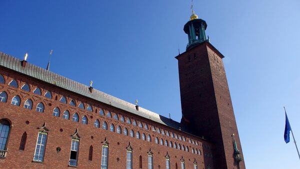 Стокгольм. Ратуша, где проходит вручение нобелевских премий. Архивное фото
