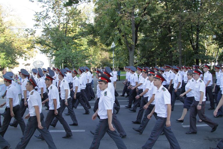 Парад первокурсников в Краснодаре