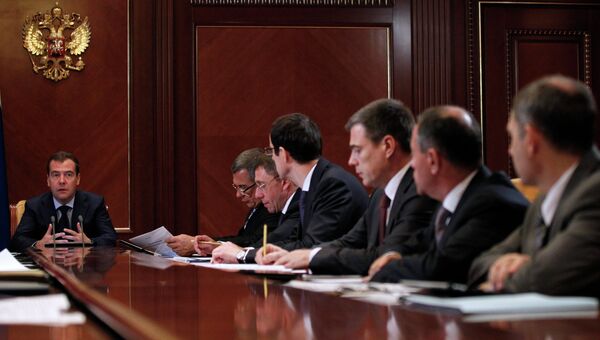 Д. Медведев провел совещание по развитию жилищного строительства