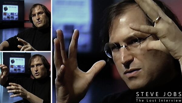 Кадр из документального фильма Стив Джобс. Потерянное интервью