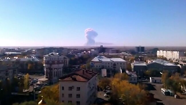 Взрывы боеприпасов под Оренбургом