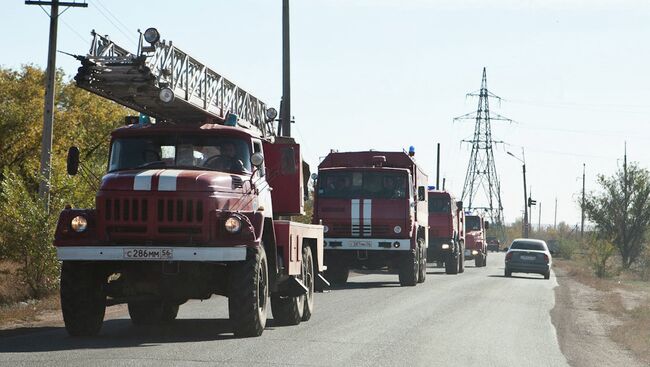 Взрывы боеприпасов под Оренбургом