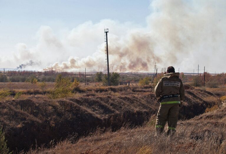 Взрывы боеприпасов под Оренбургом