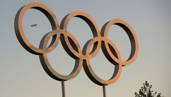 Олимпийские кольца. Архивное фото