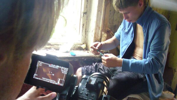 Cъемки документального фильма о бездомных подростках Перми Русская сказка