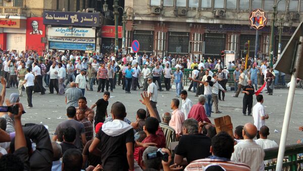 Столкновения в центре Каира. Архив